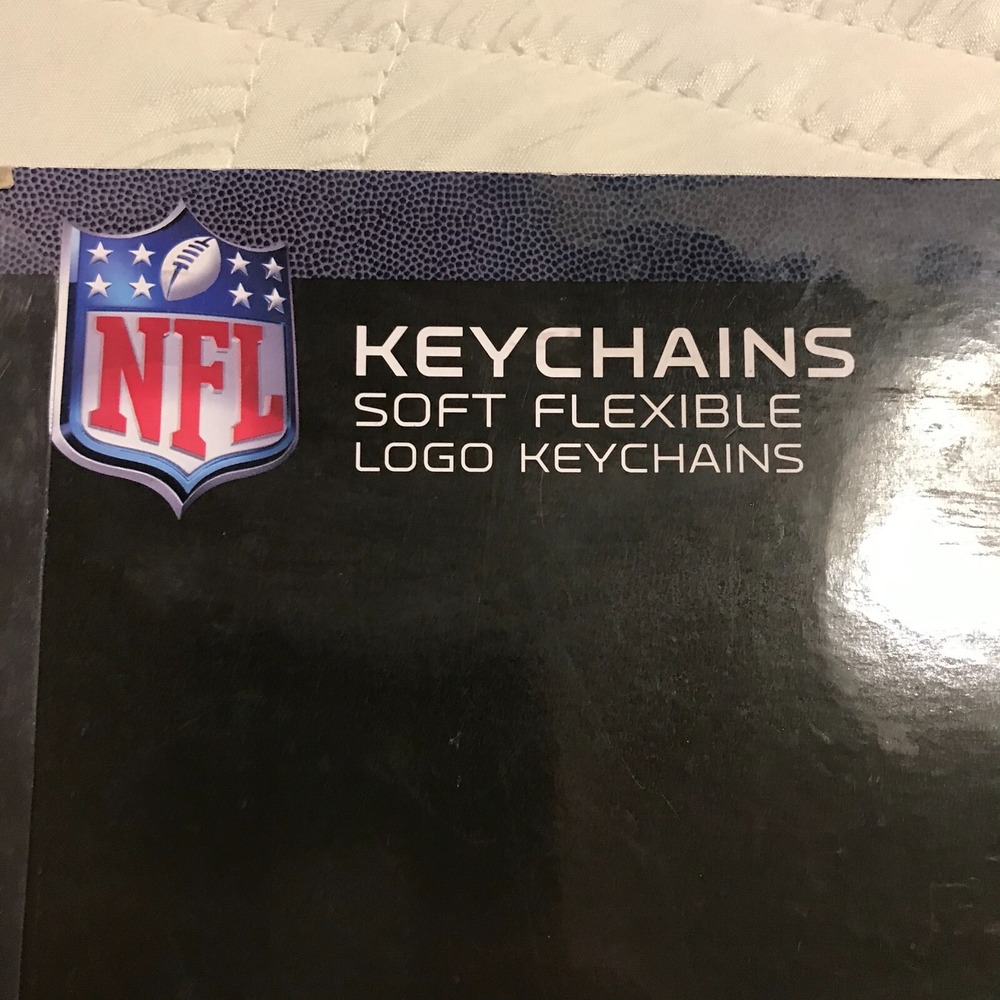 2018 NFL set of 8 Key Chains Cowboys,‎ Packers, Saints, Steelers and more - Picture 7 of 7